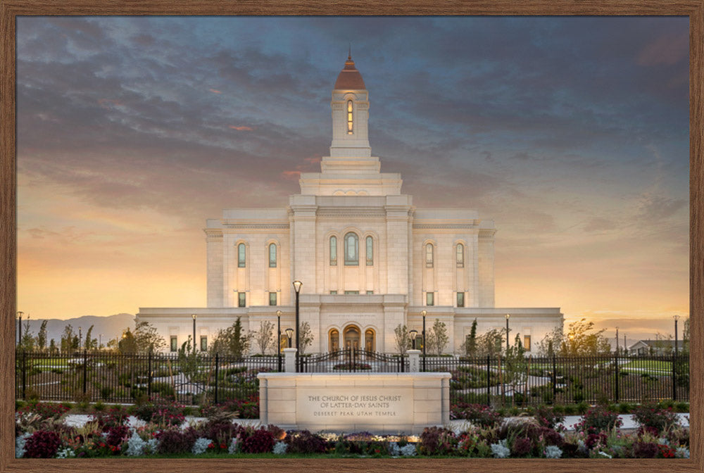 Deseret Peak Temple - Eventide