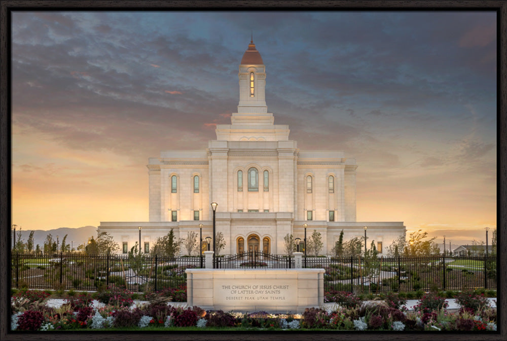 Deseret Peak Temple - Eventide