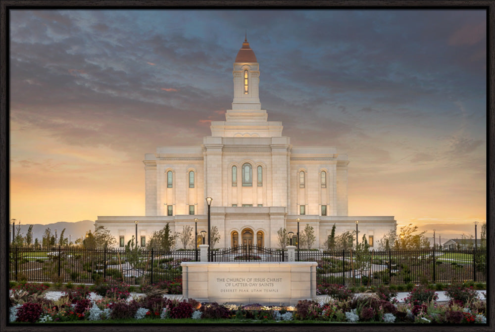 Deseret Peak Temple - Eventide