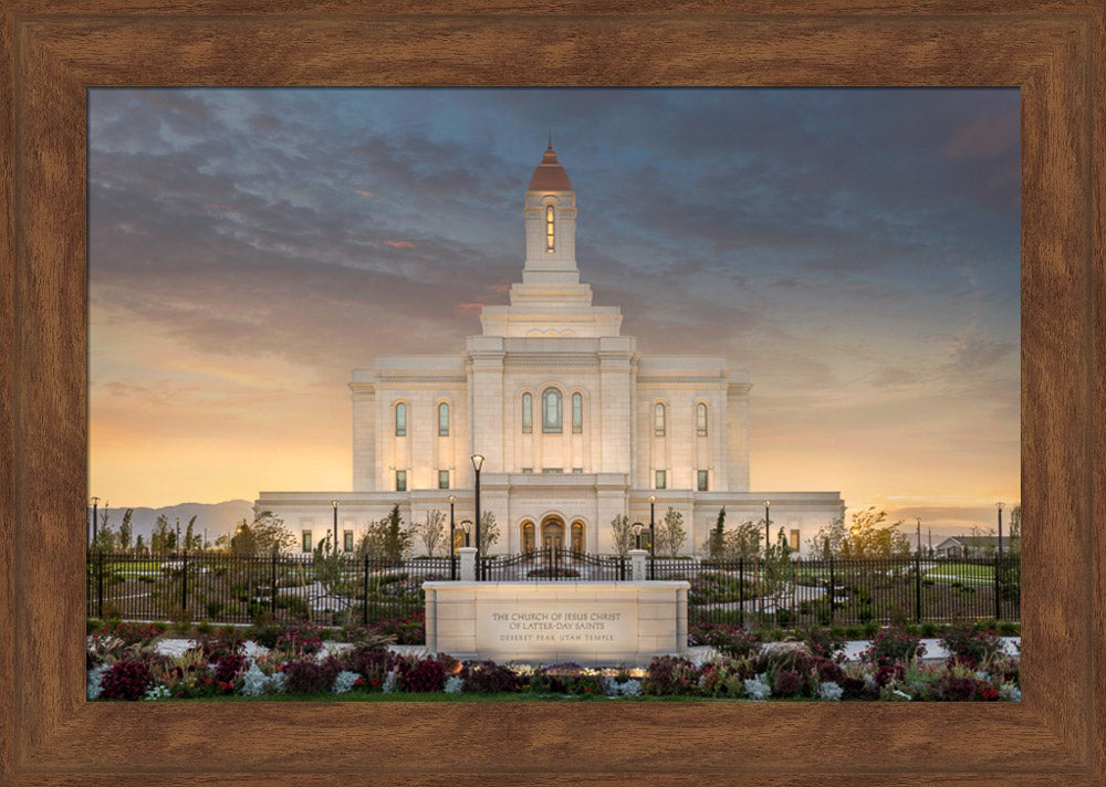Deseret Peak Temple - Eventide