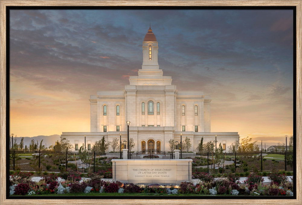 Deseret Peak Temple - Eventide
