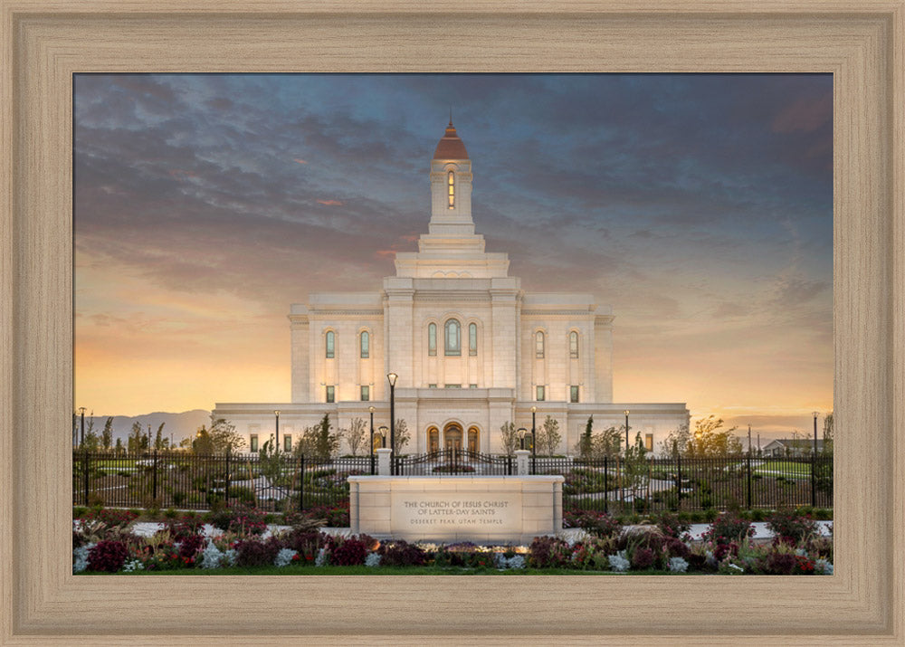 Deseret Peak Temple - Eventide