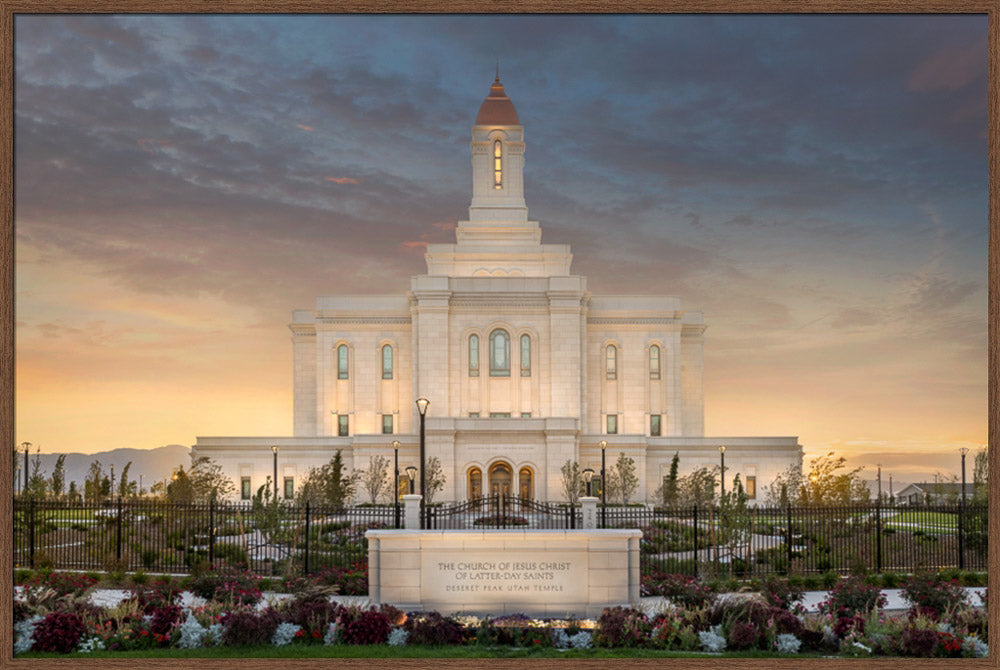 Deseret Peak Temple - Eventide