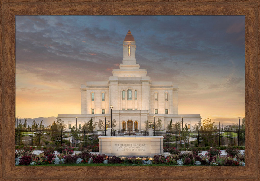 Deseret Peak Temple - Eventide