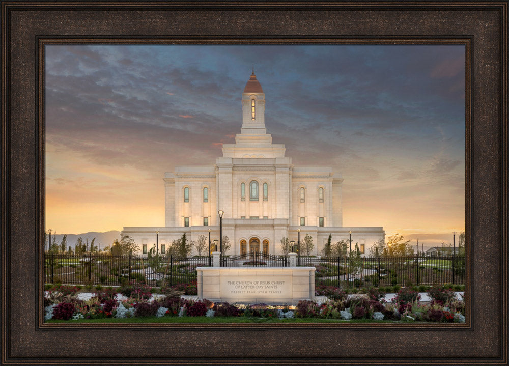Deseret Peak Temple - Eventide
