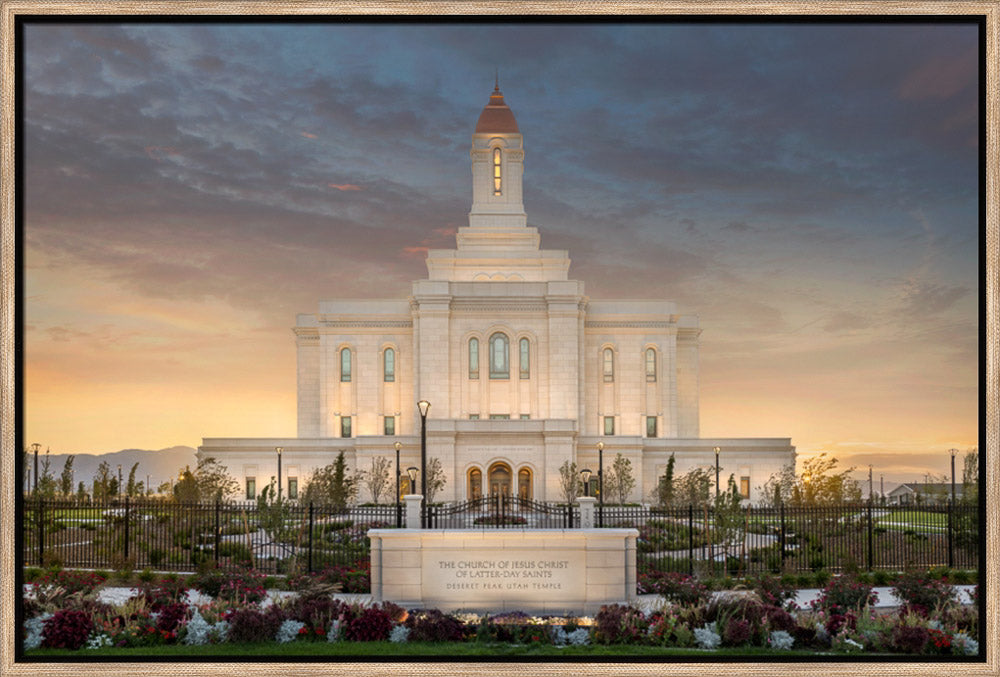 Deseret Peak Temple - Eventide