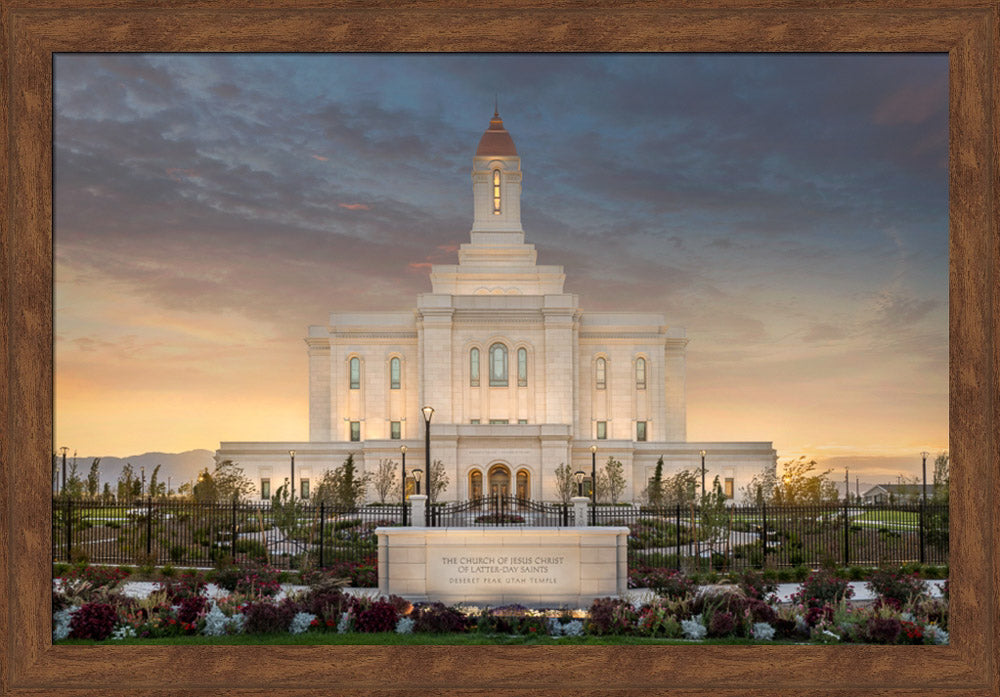 Deseret Peak Temple - Eventide