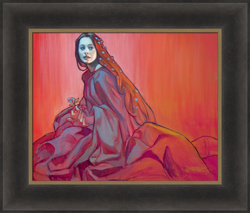 Adorned with Forget-Me-Nots by Rose Datoc Dall