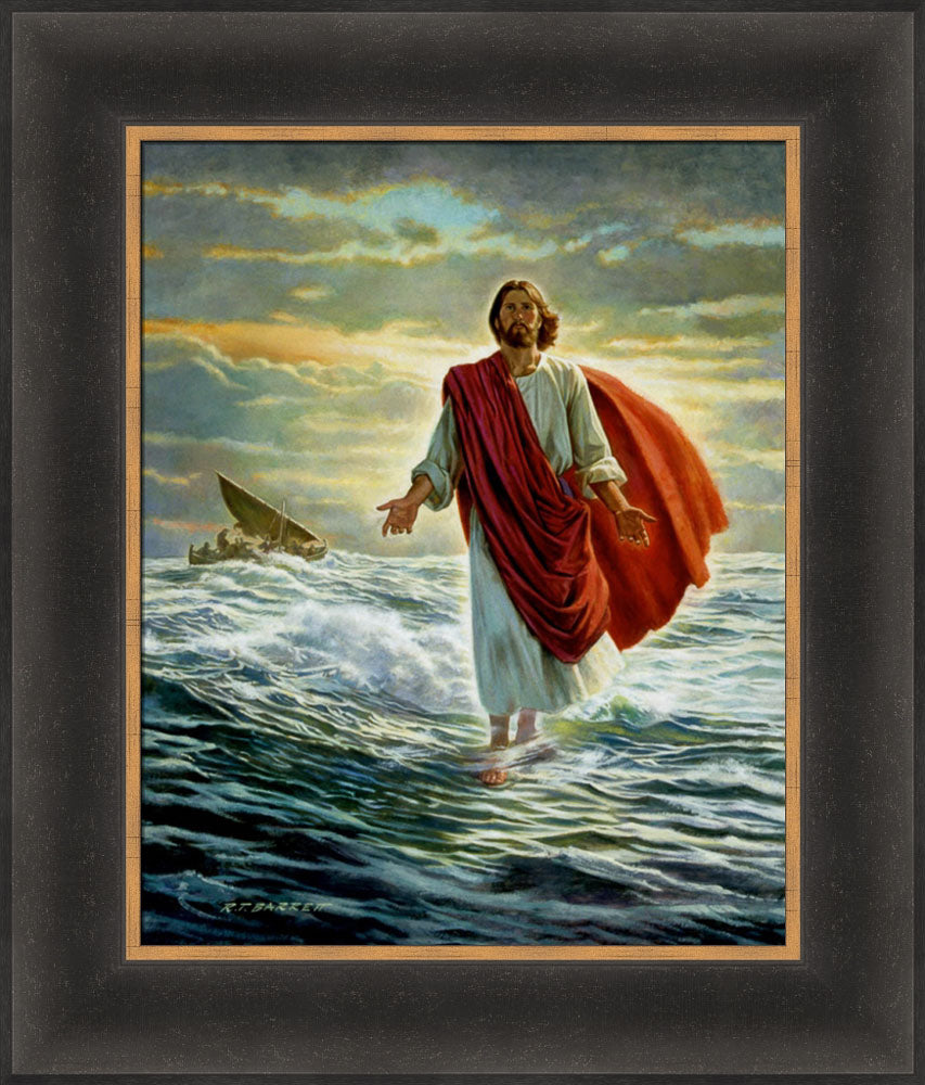Christ Walking on the Water by Robert Barrett