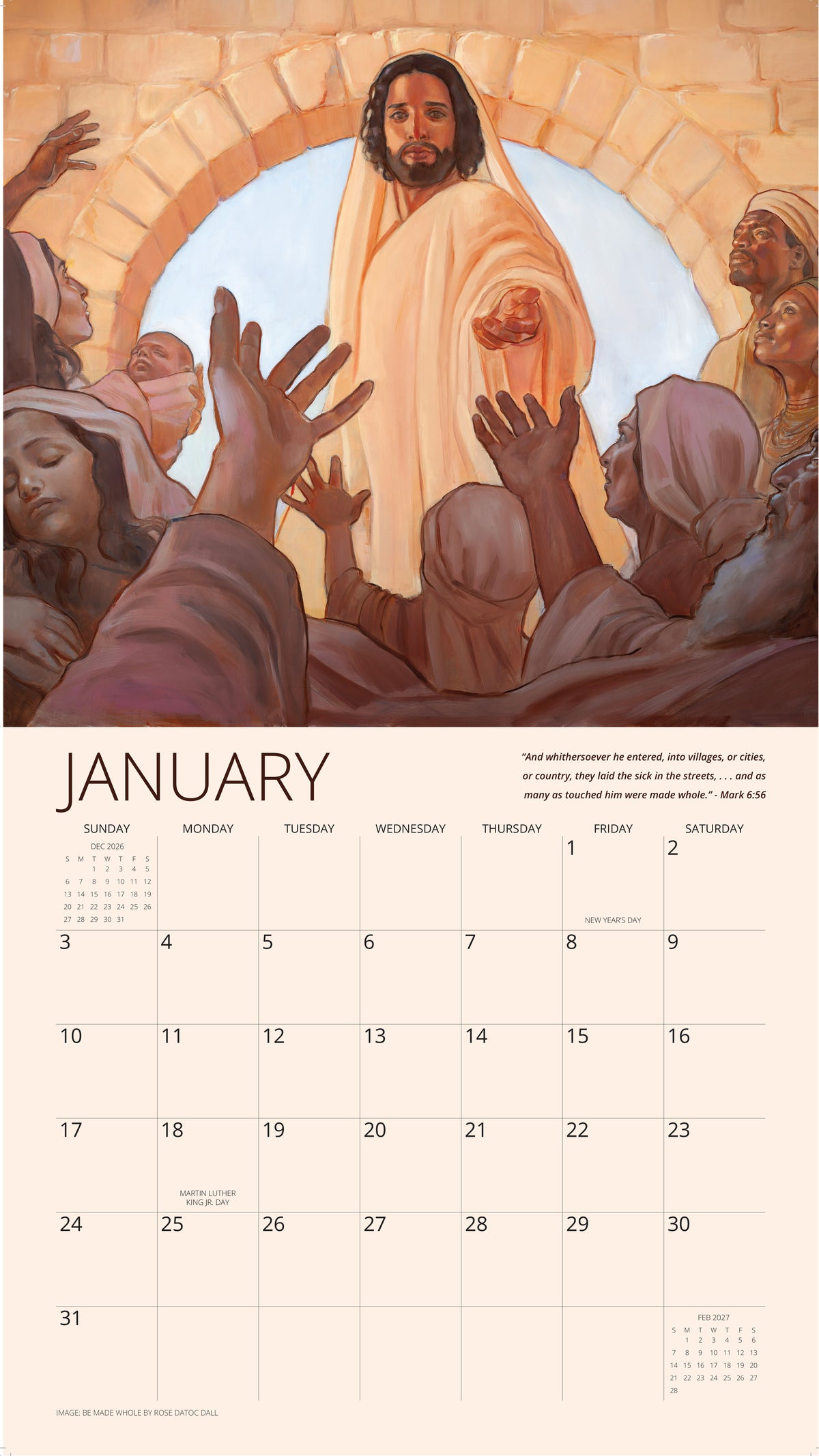 Grace Rose Datoc Dall 2027 Calendar