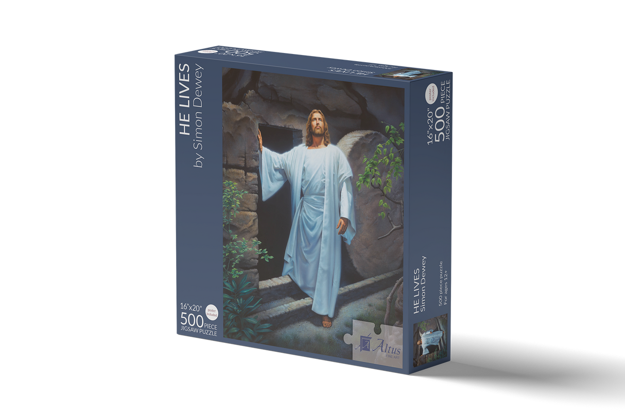 He Lives 18x18 jigsaw puzzle 500 pieces