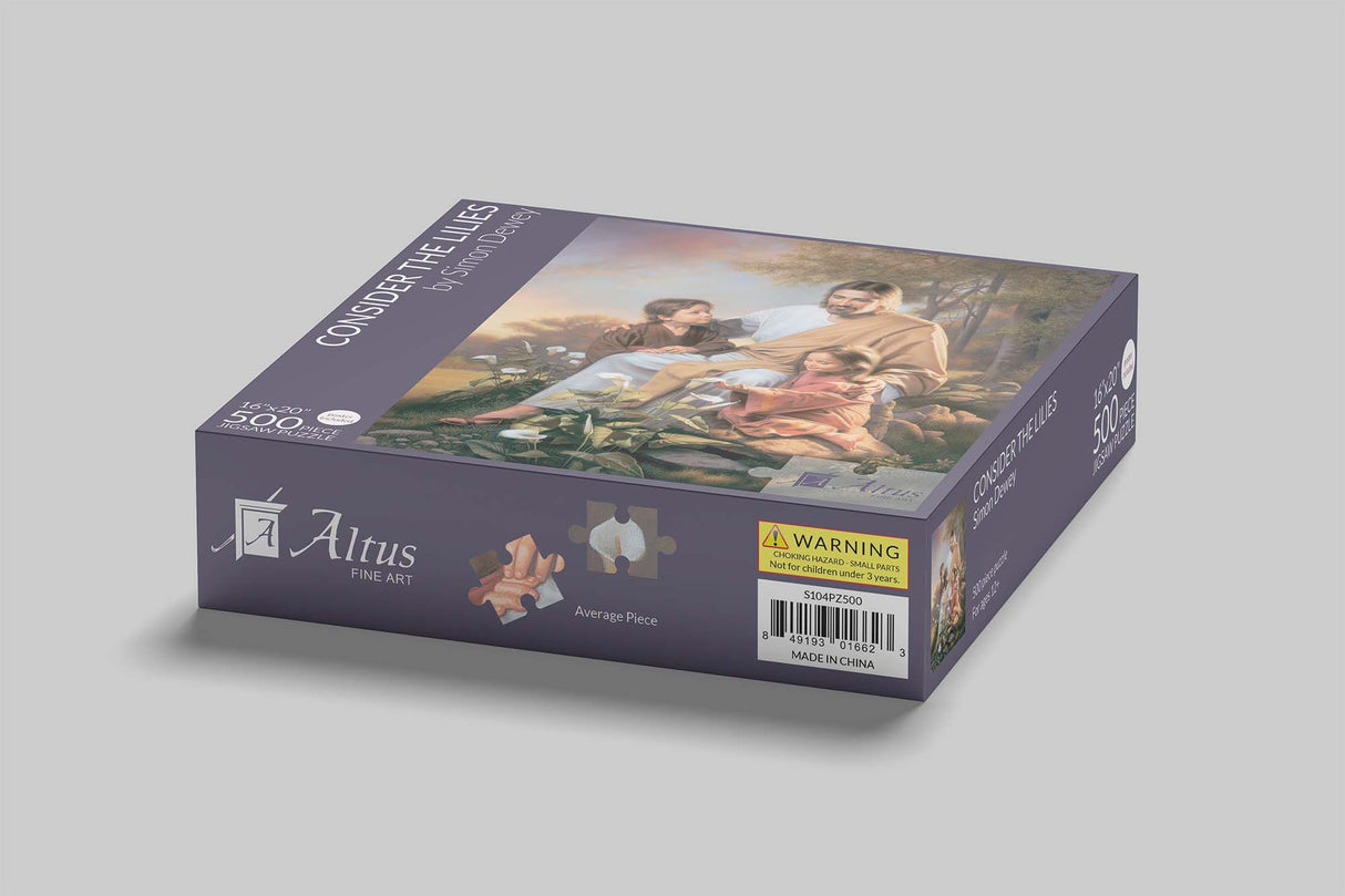 Consider the Lilies 16x20 jigsaw puzzle 500 pieces