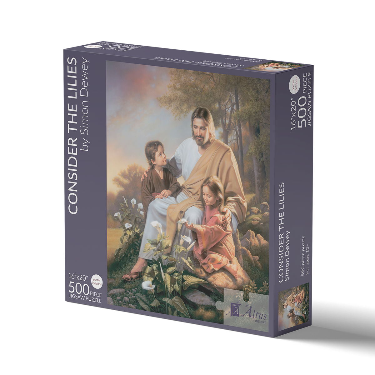 Consider the Lilies 16x20 jigsaw puzzle 500 pieces – Altus Fine Art