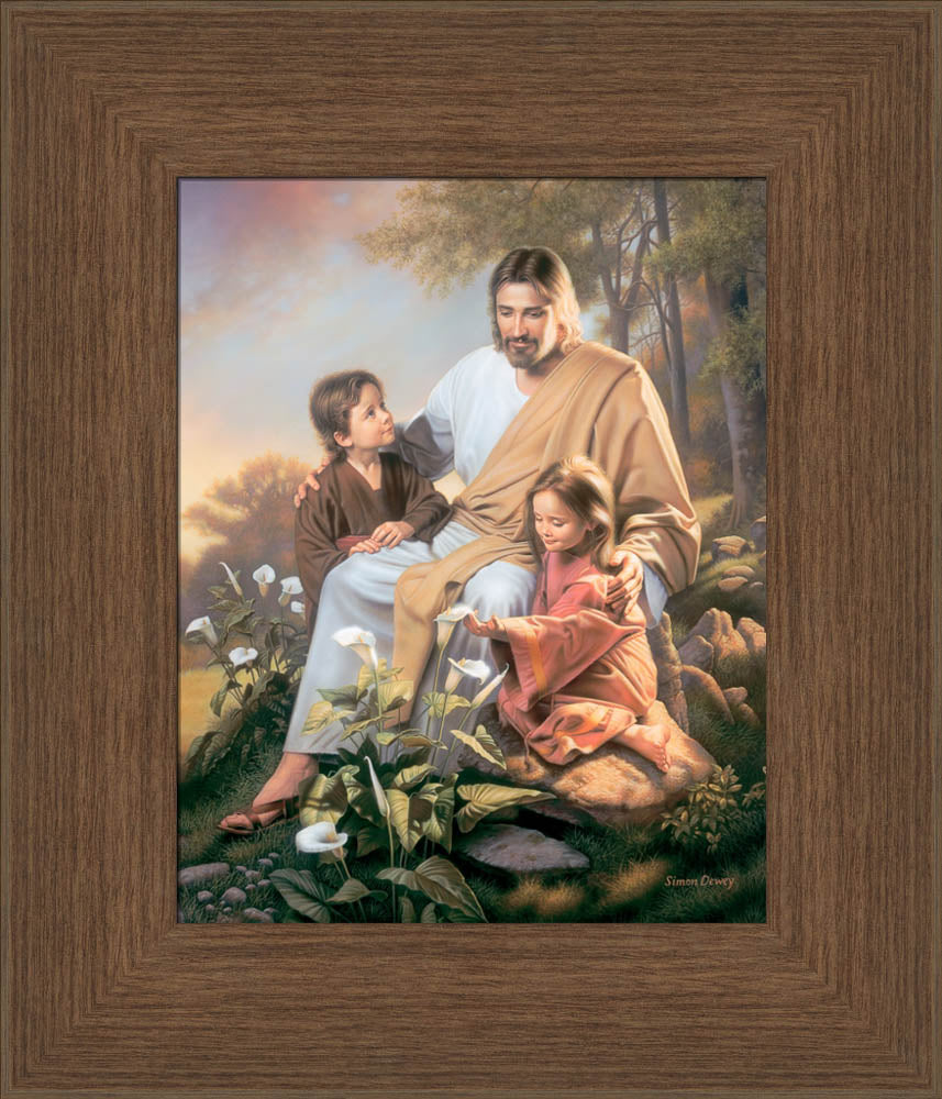 Consider the Lilies by Simon Dewey