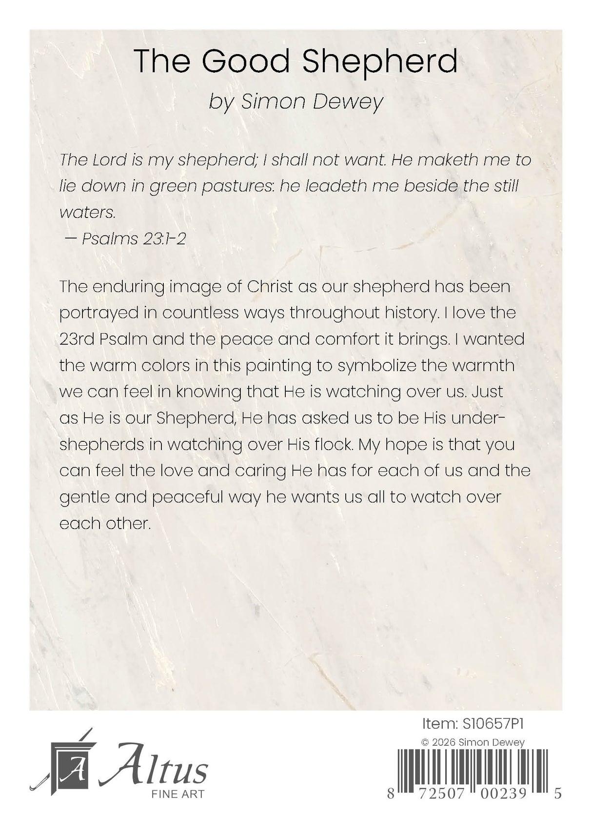 The Good Shepherd