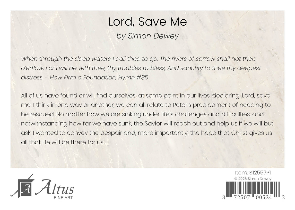Lord, Save Me