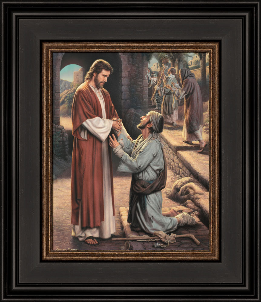 The Grateful Leper by Simon Dewey