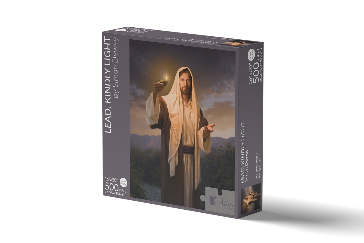 Lead, Kindly Light 16x20 jigsaw puzzle 500 pieces