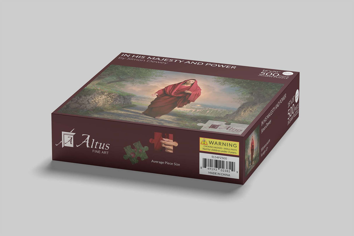 In His Majesty and Power 500 Piece Puzzle