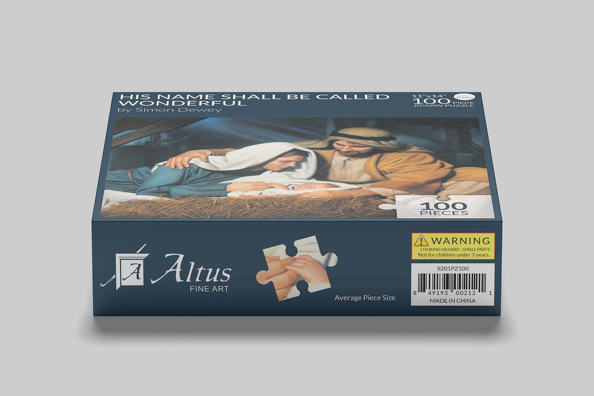 His Name Shall Be Called Wonderful 100 Piece Puzzle