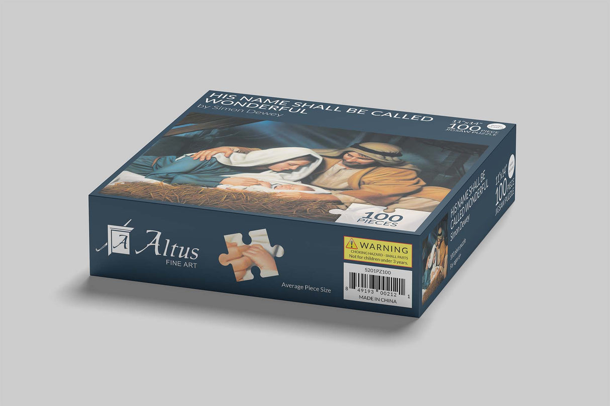 His Name Shall Be Called Wonderful 100 Piece Puzzle