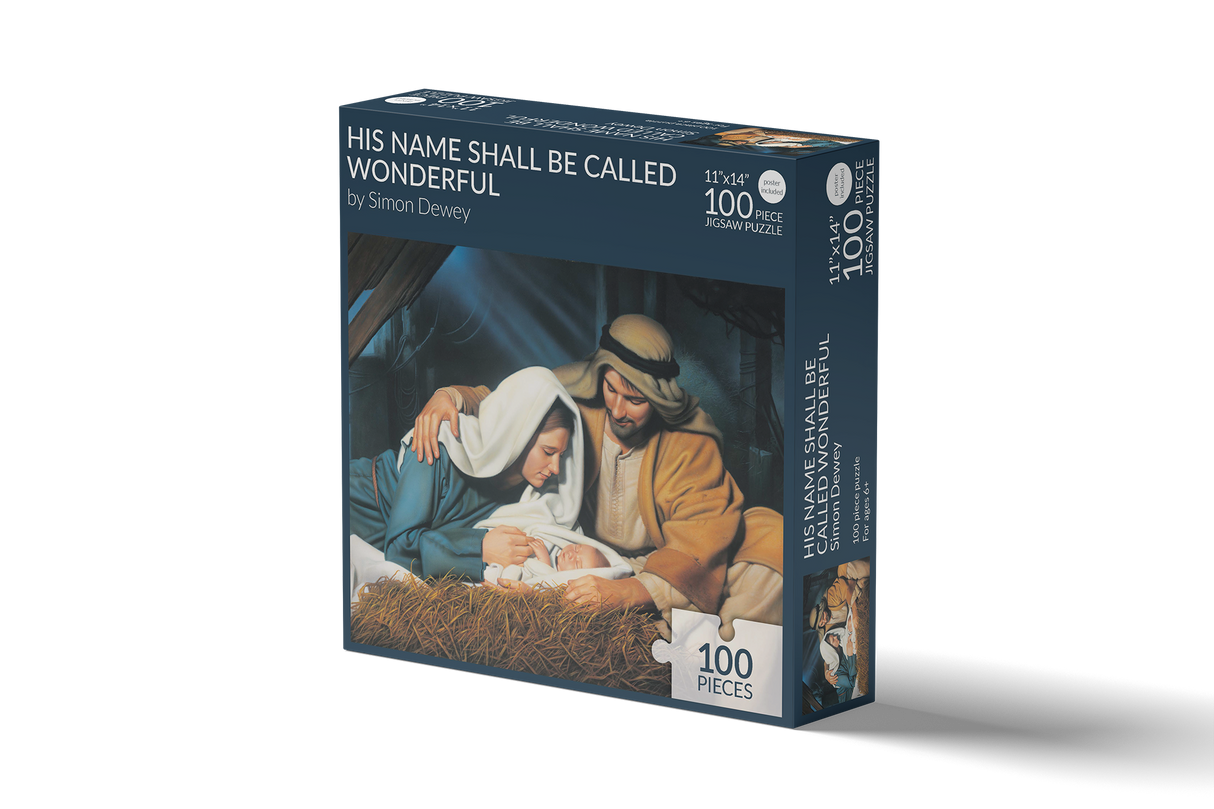 His Name Shall Be Called Wonderful 100 Piece Puzzle