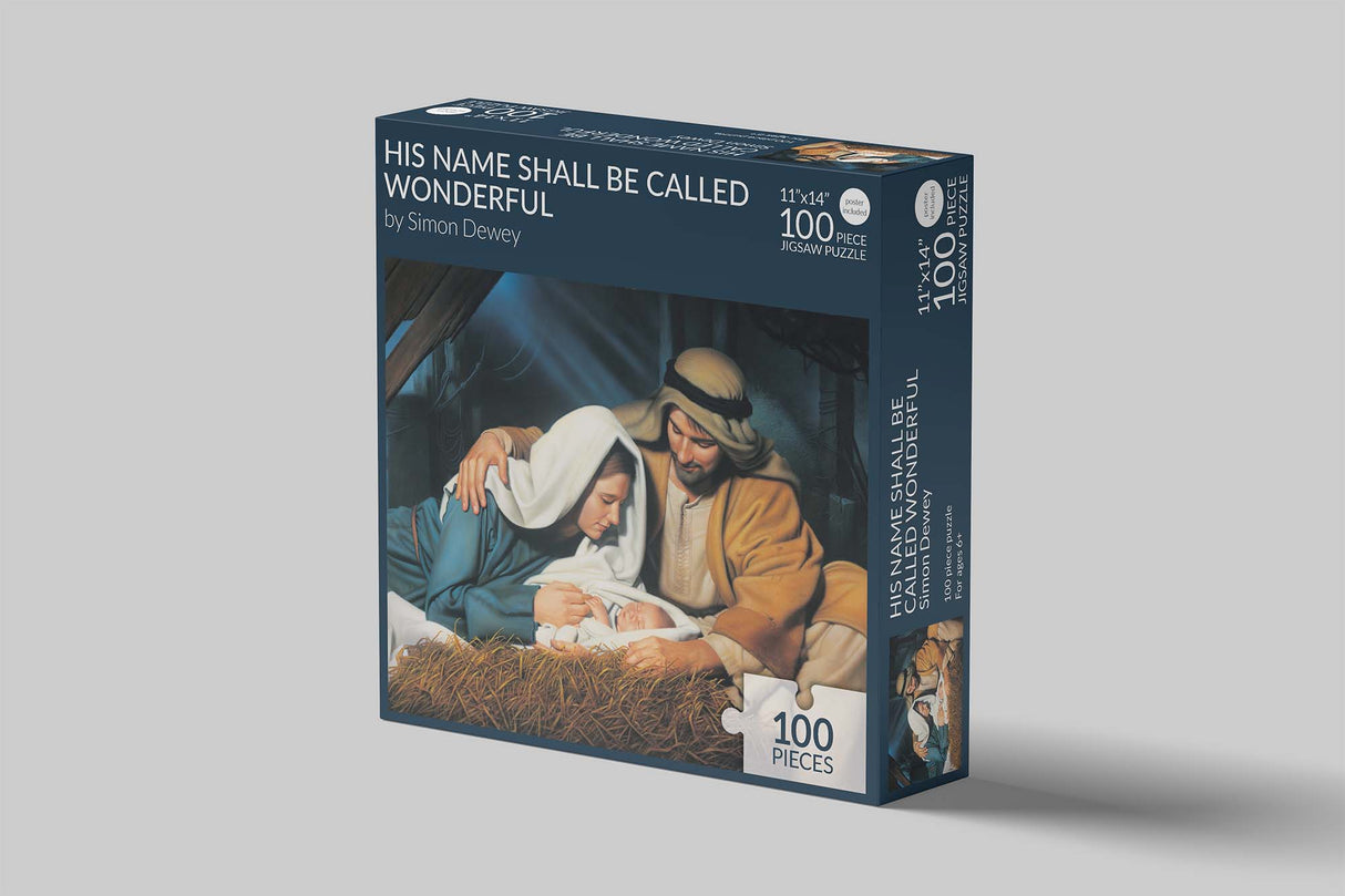 His Name Shall Be Called Wonderful 100 Piece Puzzle