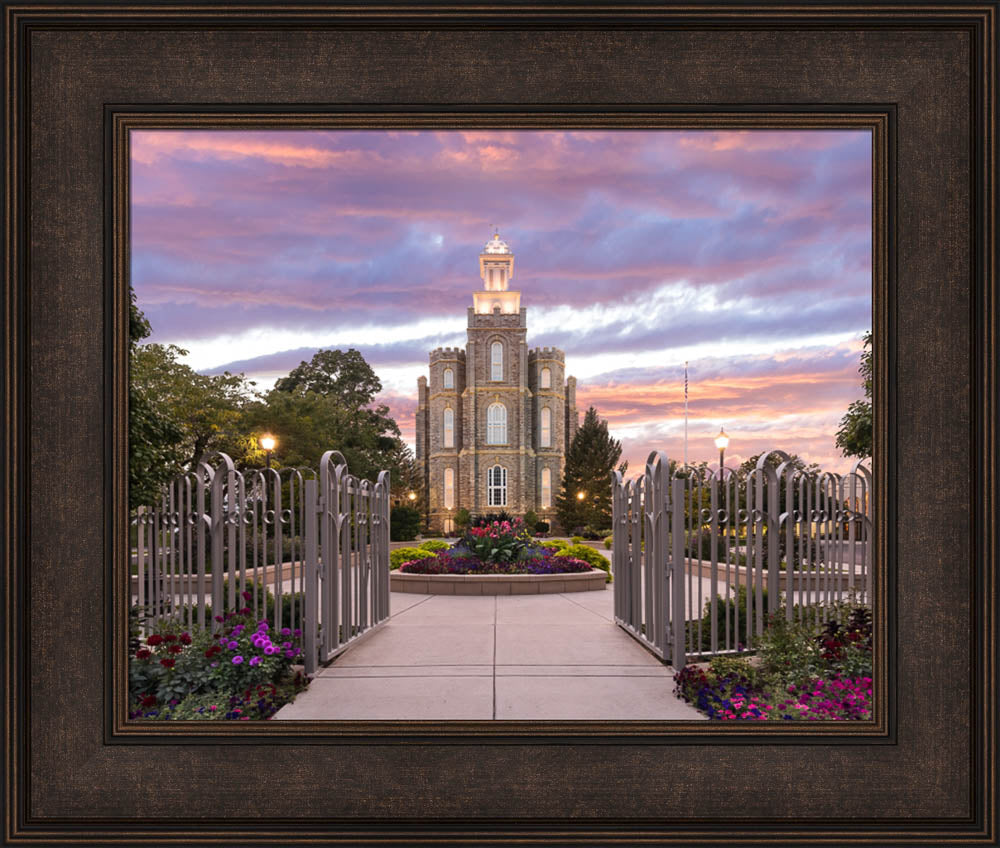 Logan Utah Temple - Landmark of Light