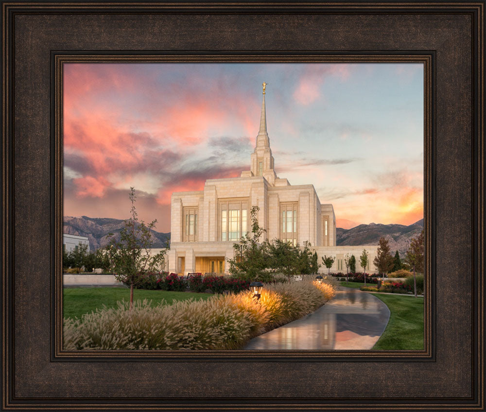 Ogden Temple - Garden Path