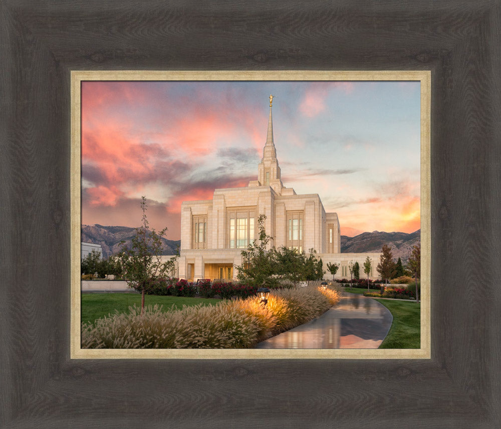 Ogden Temple - Garden Path