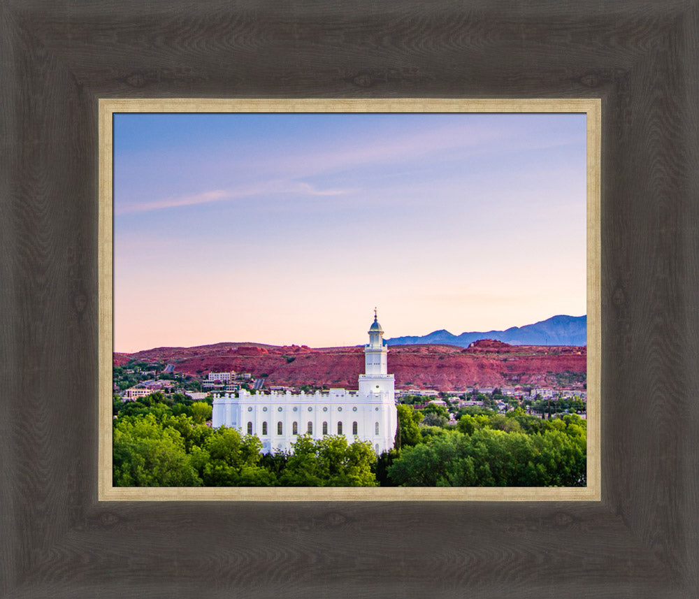 St George Temple - Above the Trees