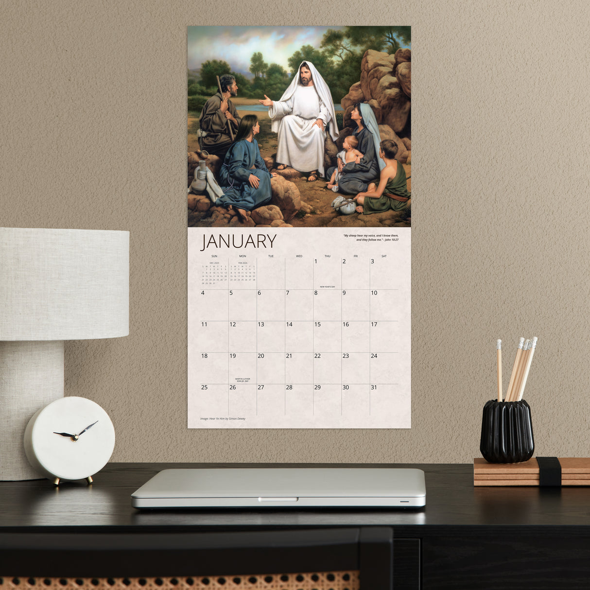 As I Have Loved You Simon Dewey 2026 Calendar