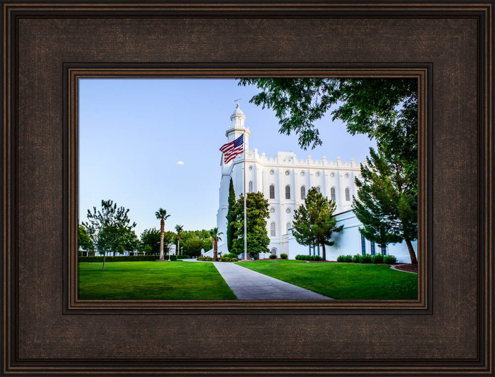 St George Temple - Pathway