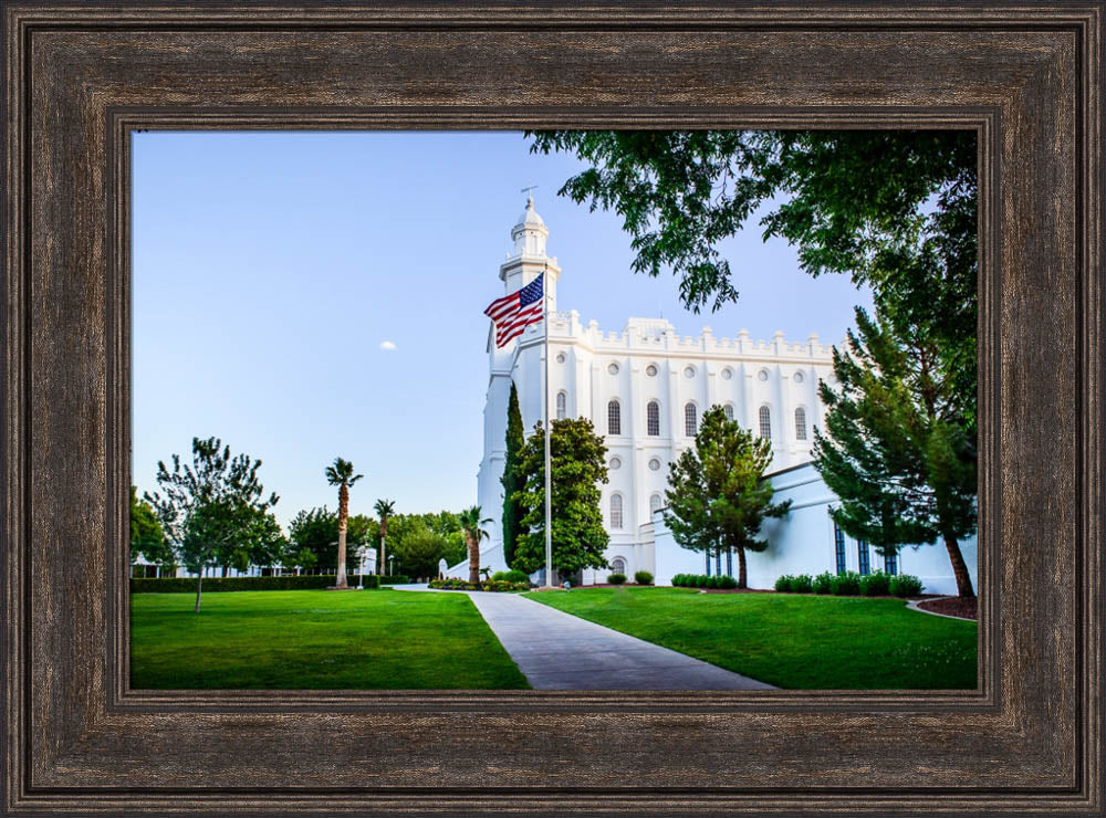 St George Temple - Pathway