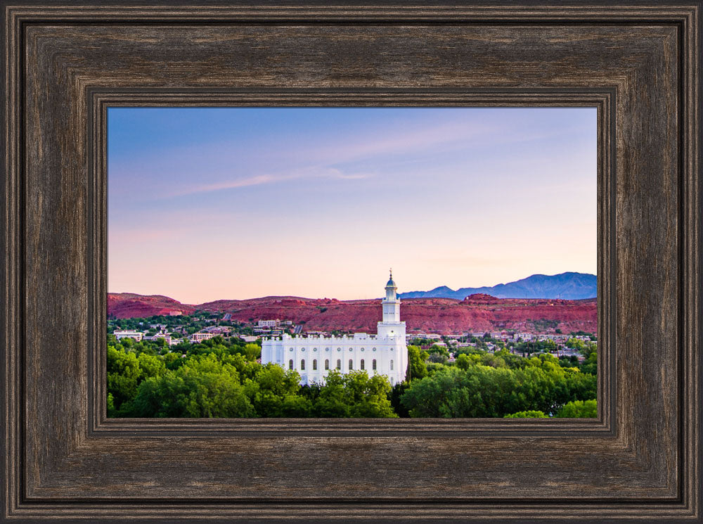 St George Temple - Above the Trees