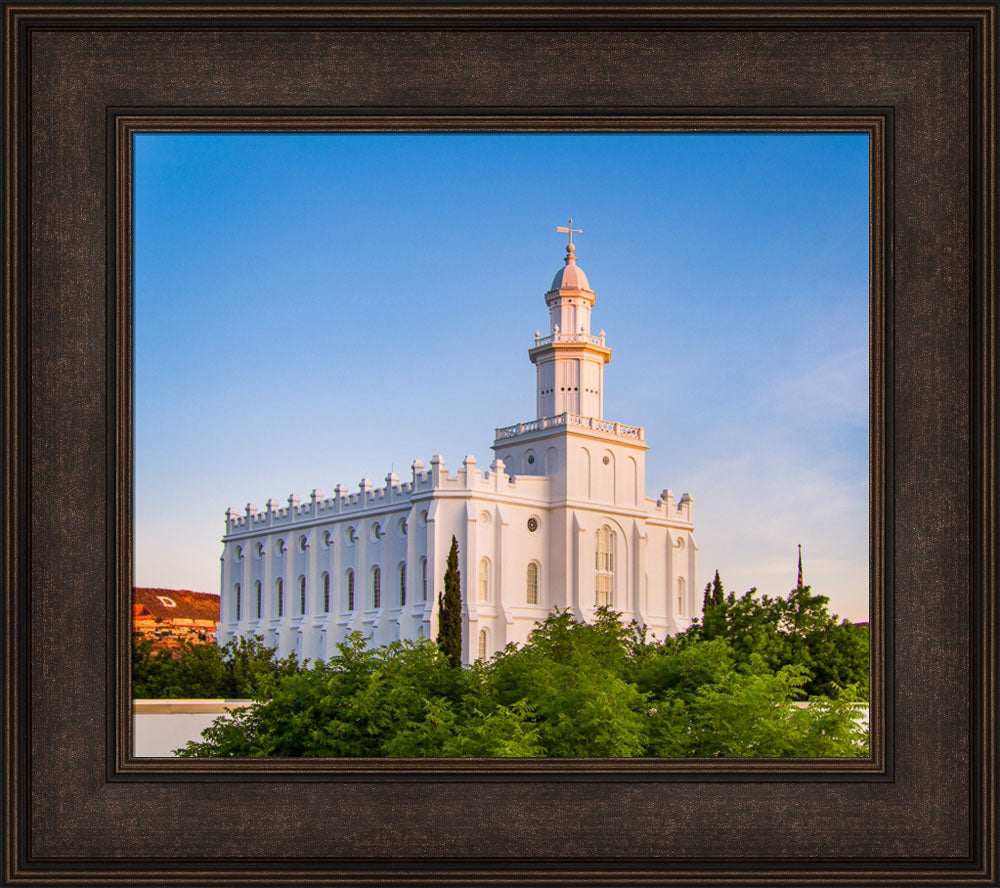 St George Temple - First Light