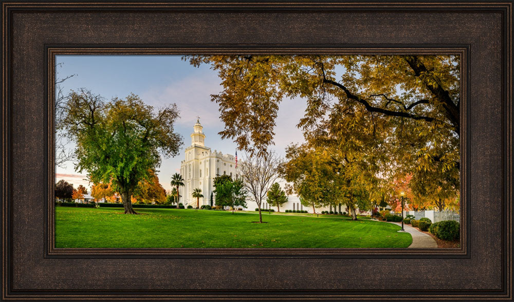 St George Temple - Fall Colors