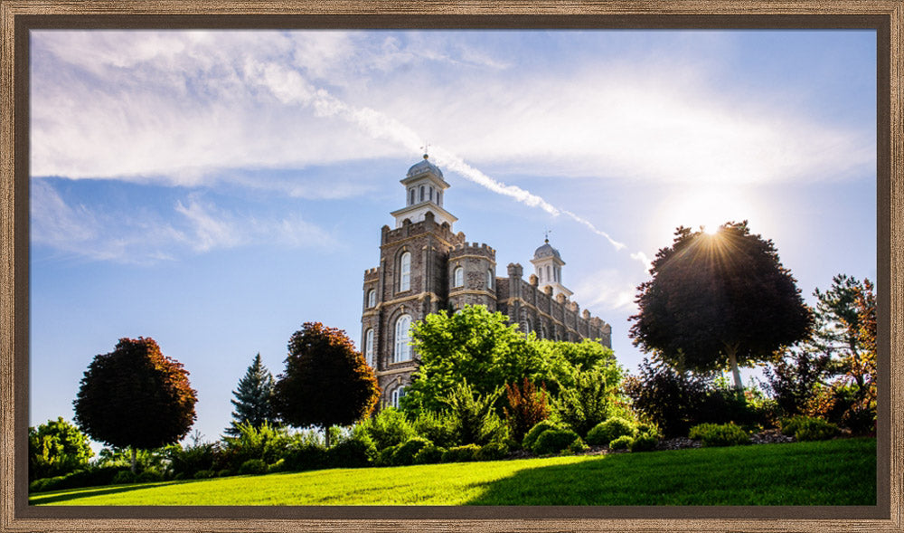 Logan Temple - Sunny Afternoon