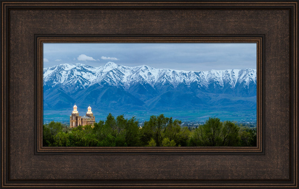 Logan Temple - Wellsville Mountains