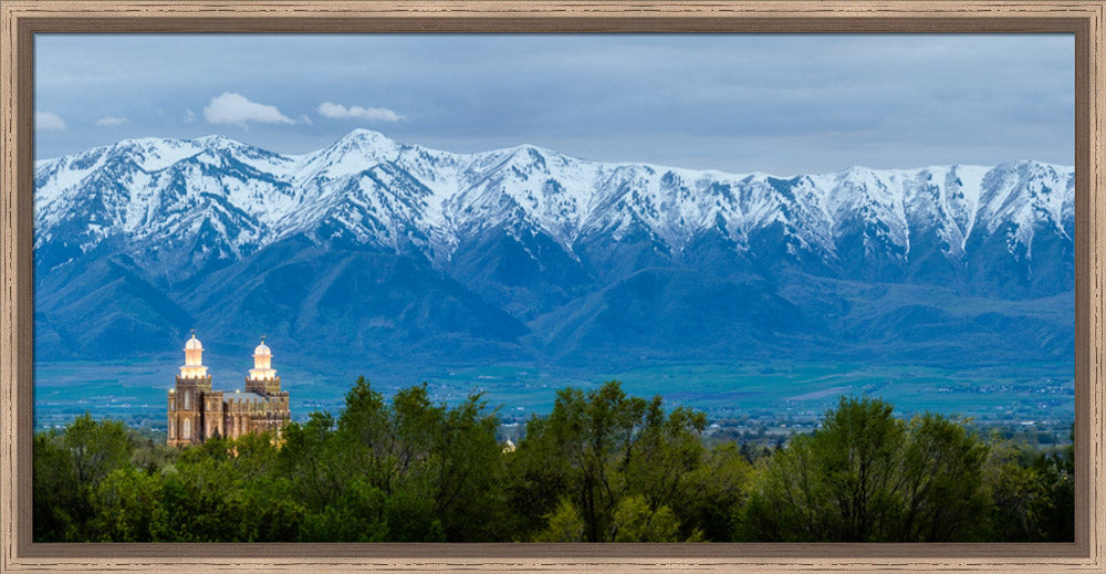 Logan Temple - Wellsville Mountains