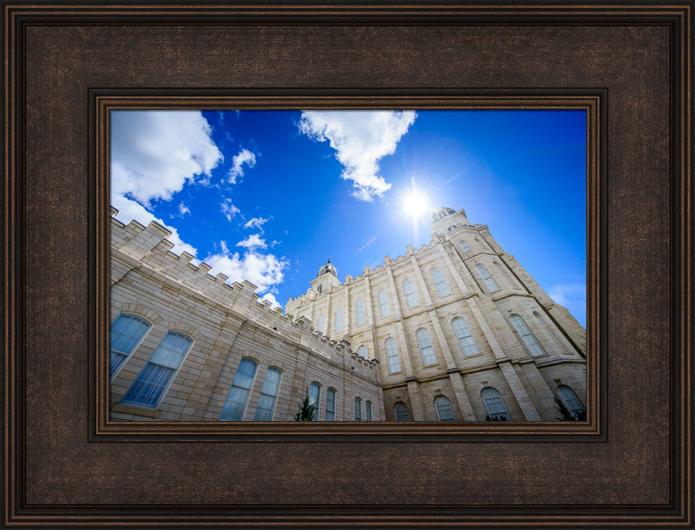 Manti Temple - From Below