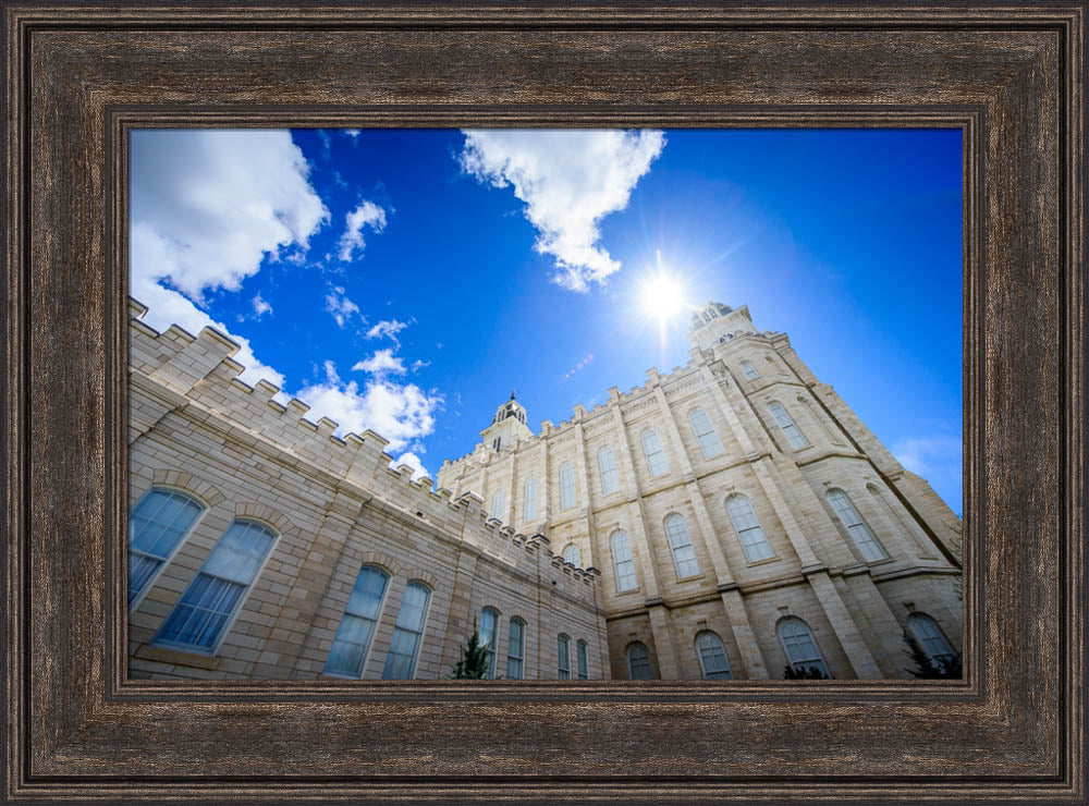 Manti Temple - From Below