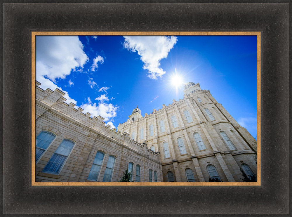 Manti Temple - From Below