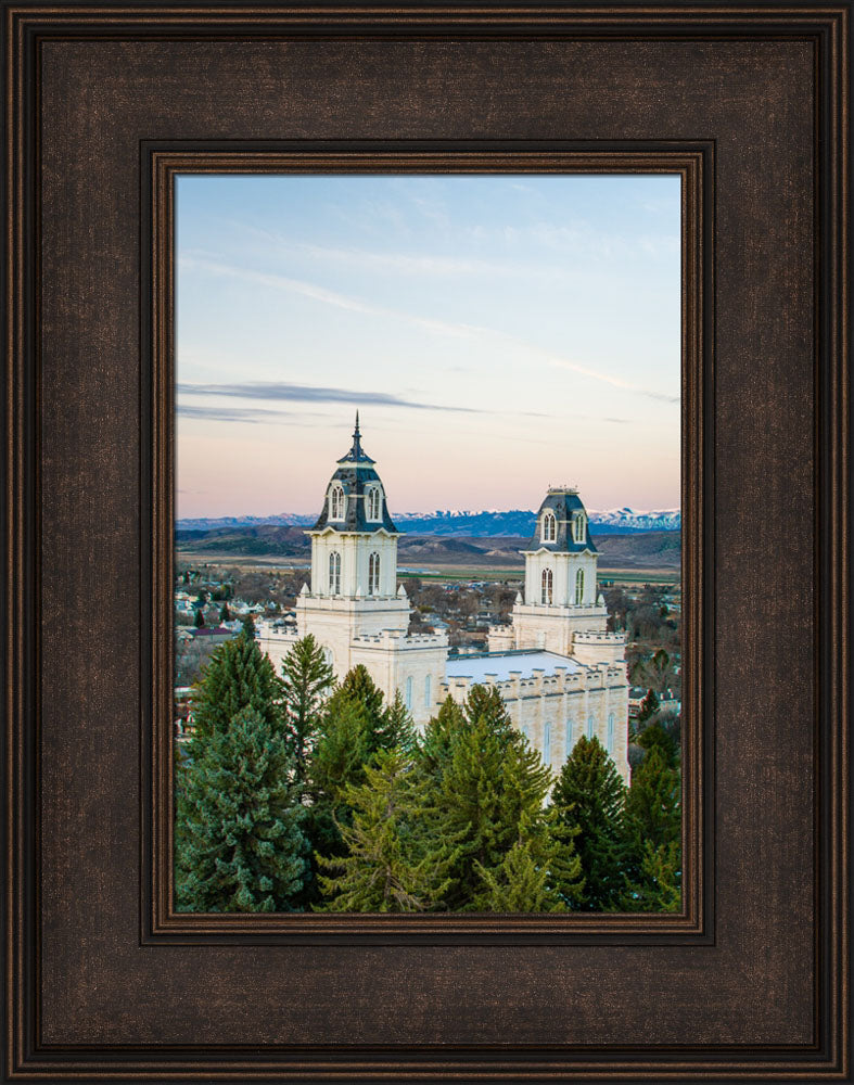 Manti Temple - Above the Trees