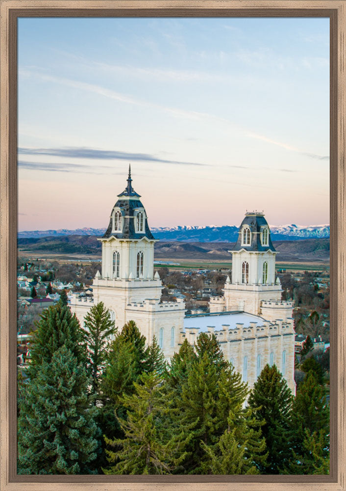 Manti Temple - Above the Trees