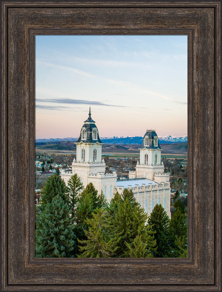 Manti Temple - Above the Trees