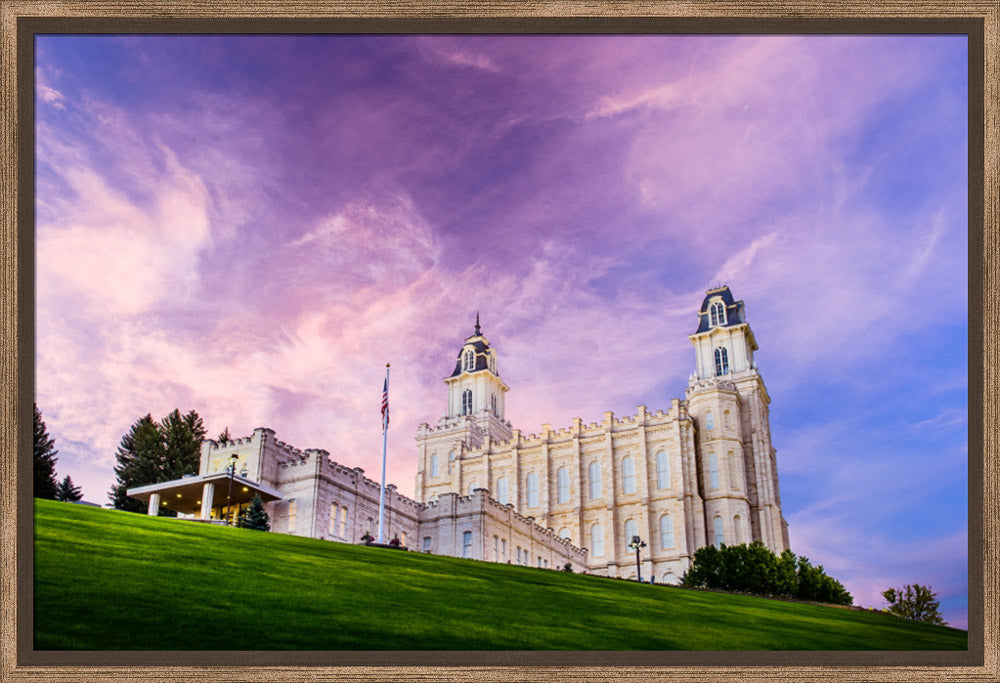 Manti Temple - Purple Hill