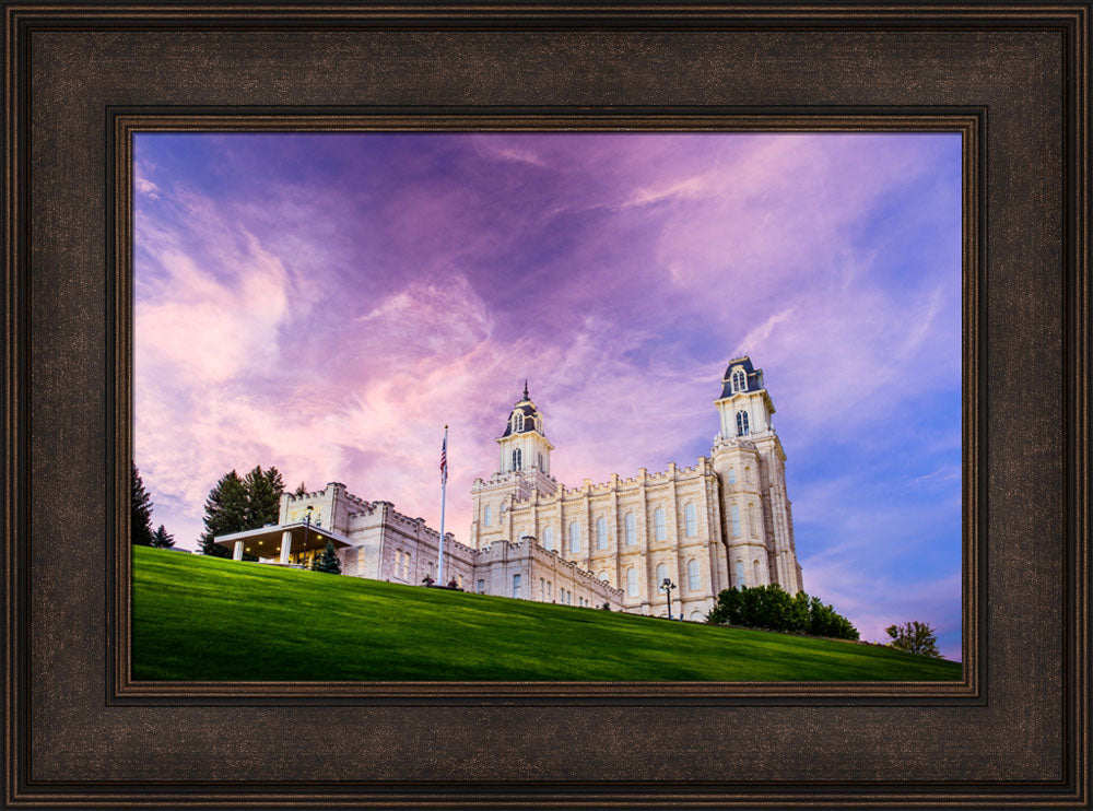 Manti Temple - Purple Hill