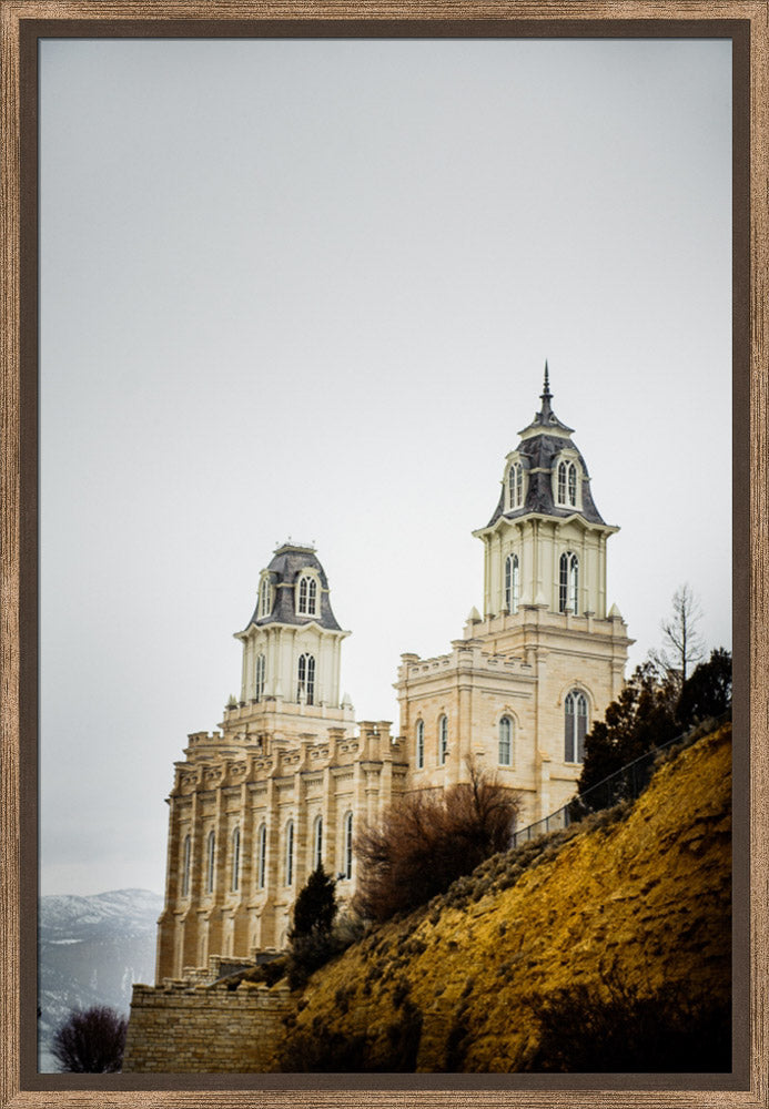 Manti Temple - Behind the Hill
