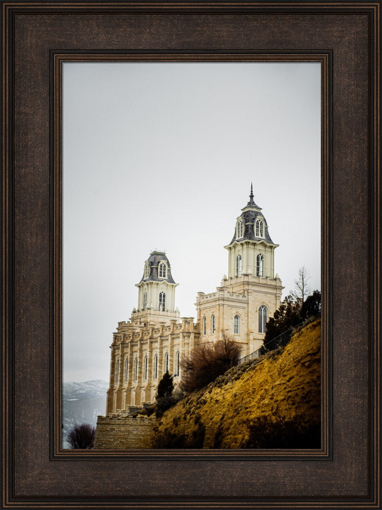 Manti Temple - Behind the Hill